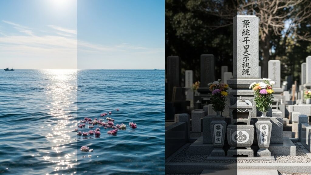 散骨・墓じまい